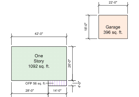 Sketch of Property for PIN: 14011000110000