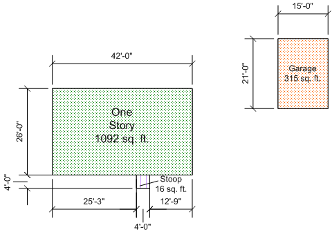 Sketch of Property for PIN: 14011000120000